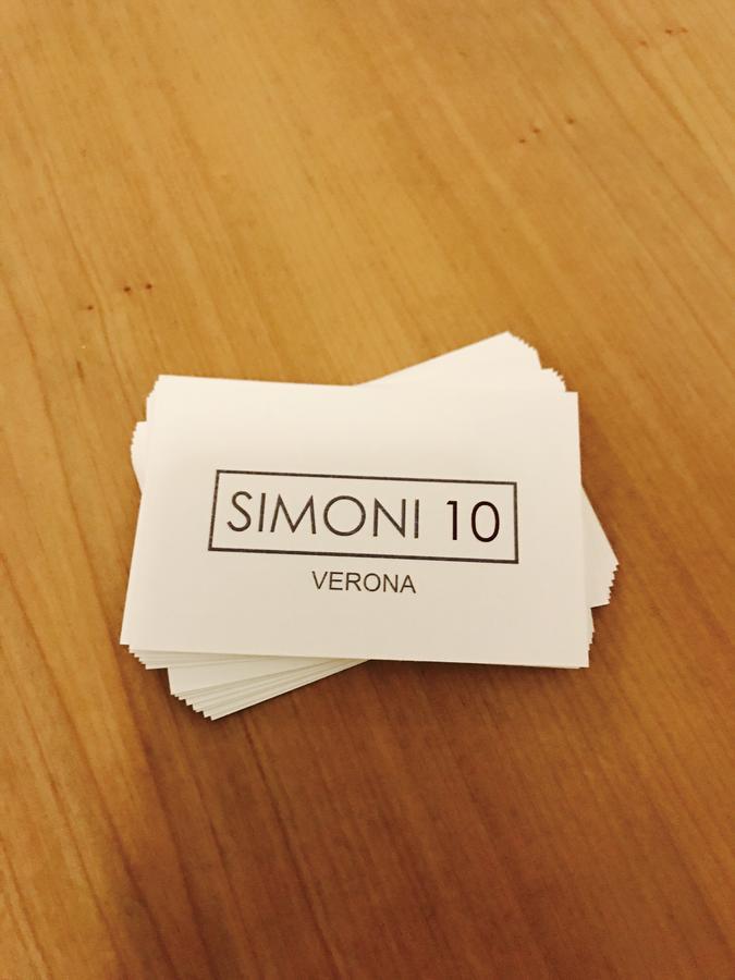 Simoni 10 Hotell Verona Eksteriør bilde